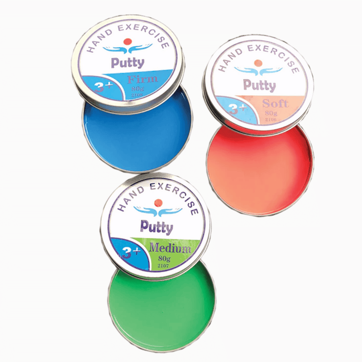 Therapy Hand Exercise Putty | 3 Different Strengths – Sensory Street