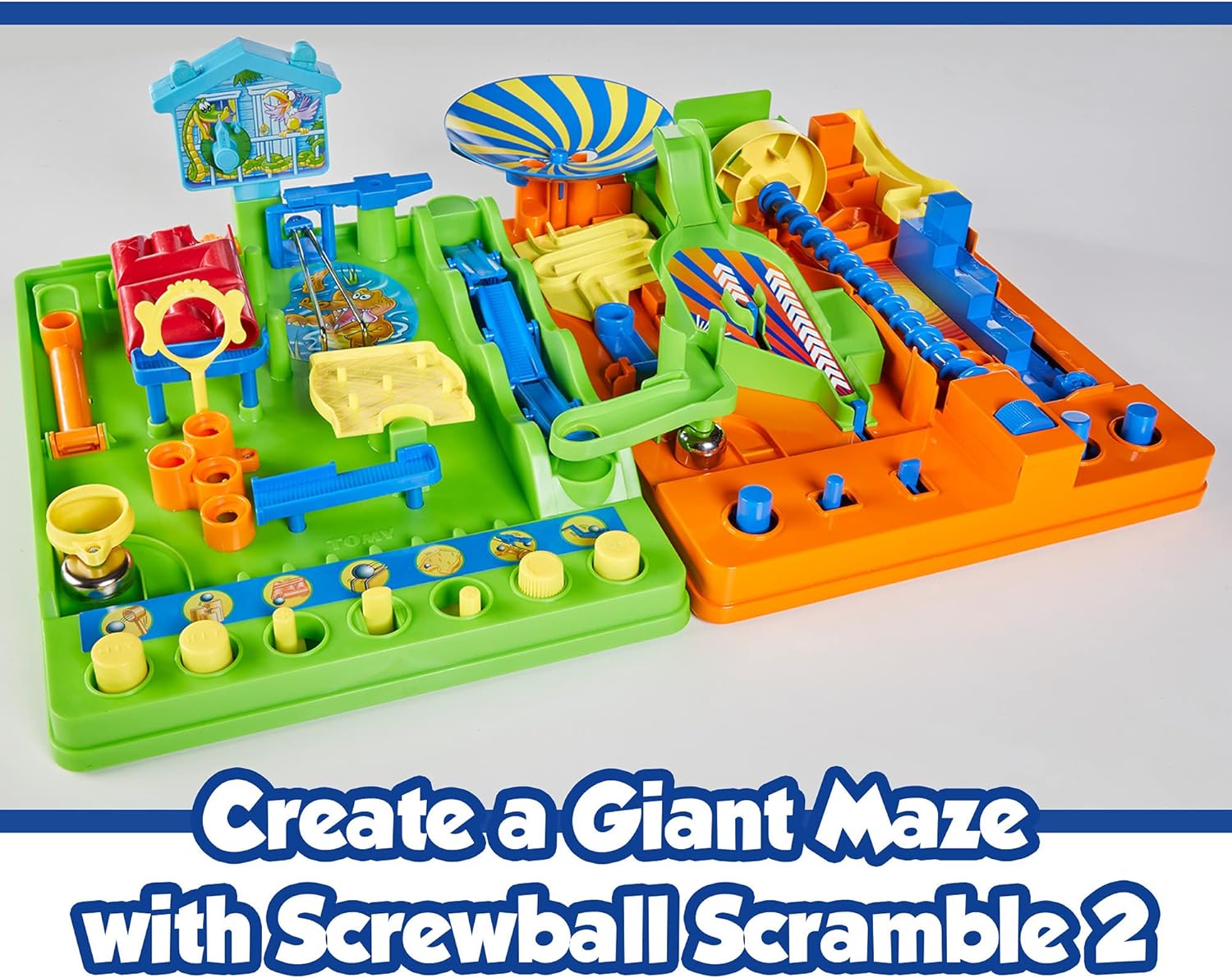 Tomy Screwball Scramble Original Game one and two