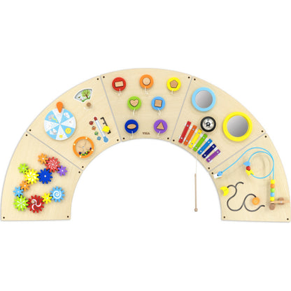 VIGA Interactive Activity board arch  natural