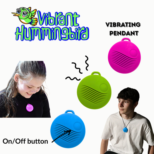 Vibrant Hummingbird Pendant
