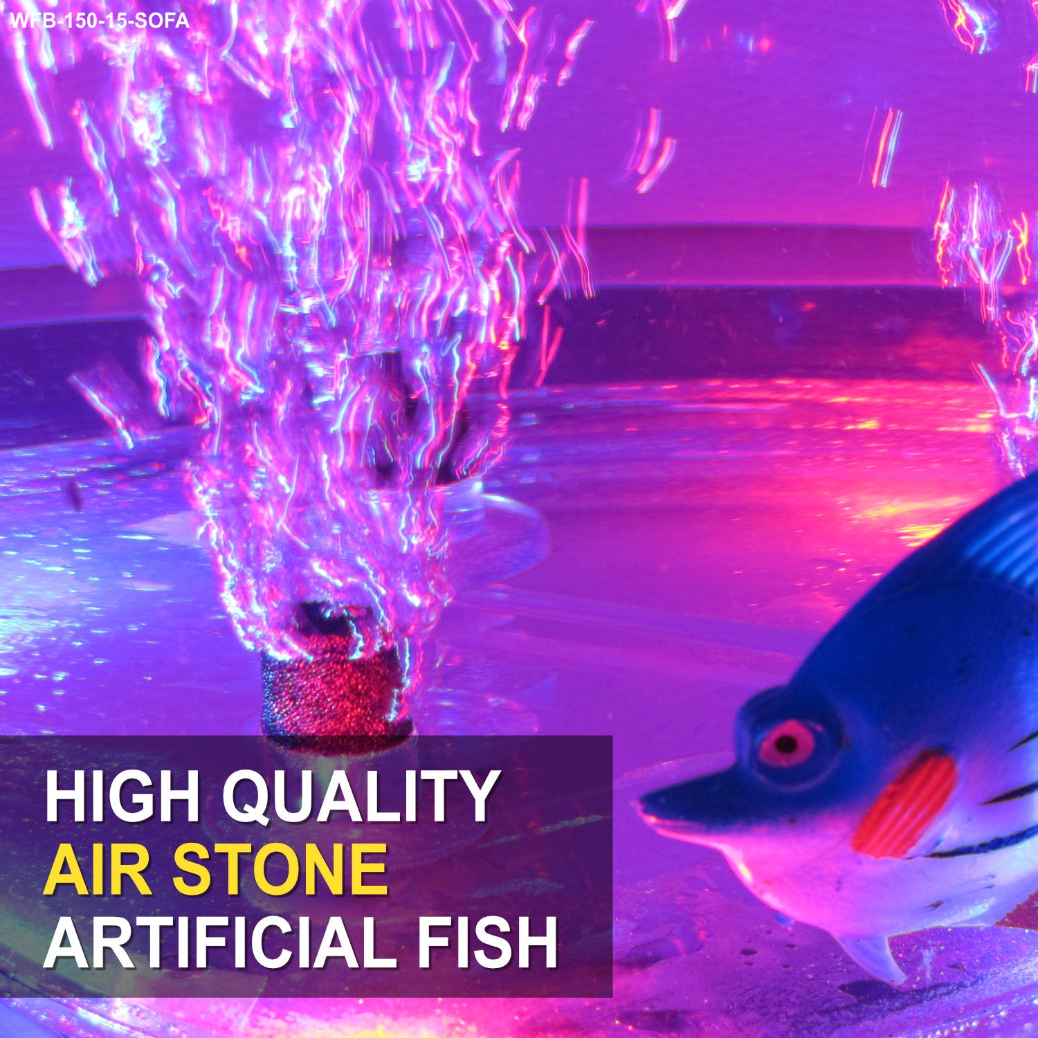 Luponds Sensory Bubble Column Mobile Unit airstone