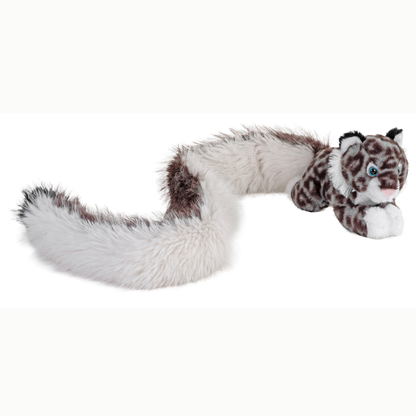 Wild republic tailkins plush snow leopard