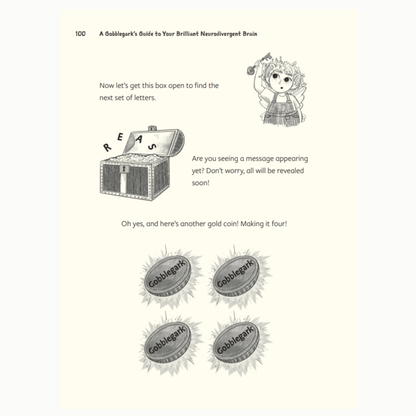 A Gobblegark's Guide to Your Brilliant Neurodivergent Brain Book sample