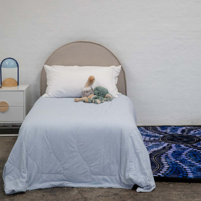 The Sensory Specialist Cooling Blanket on bed