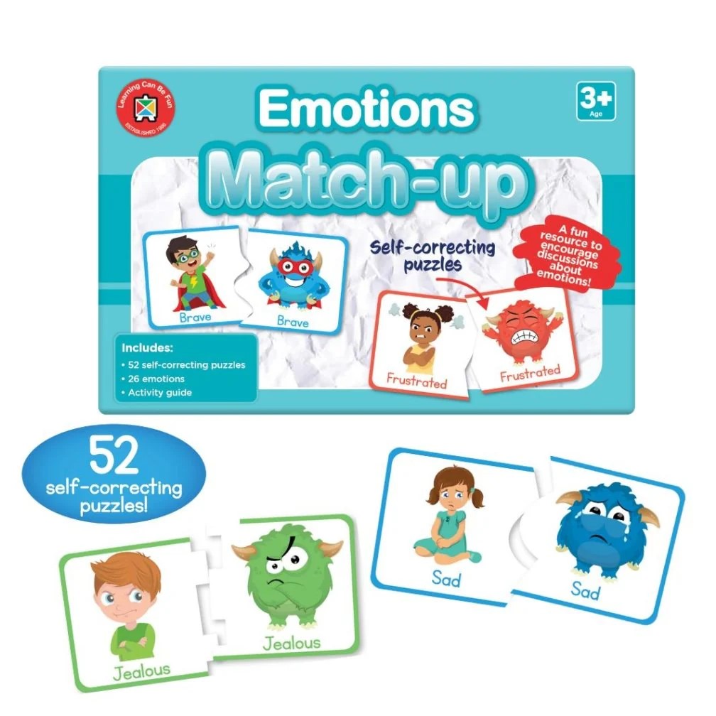 Emotions Match Up Card Game Main