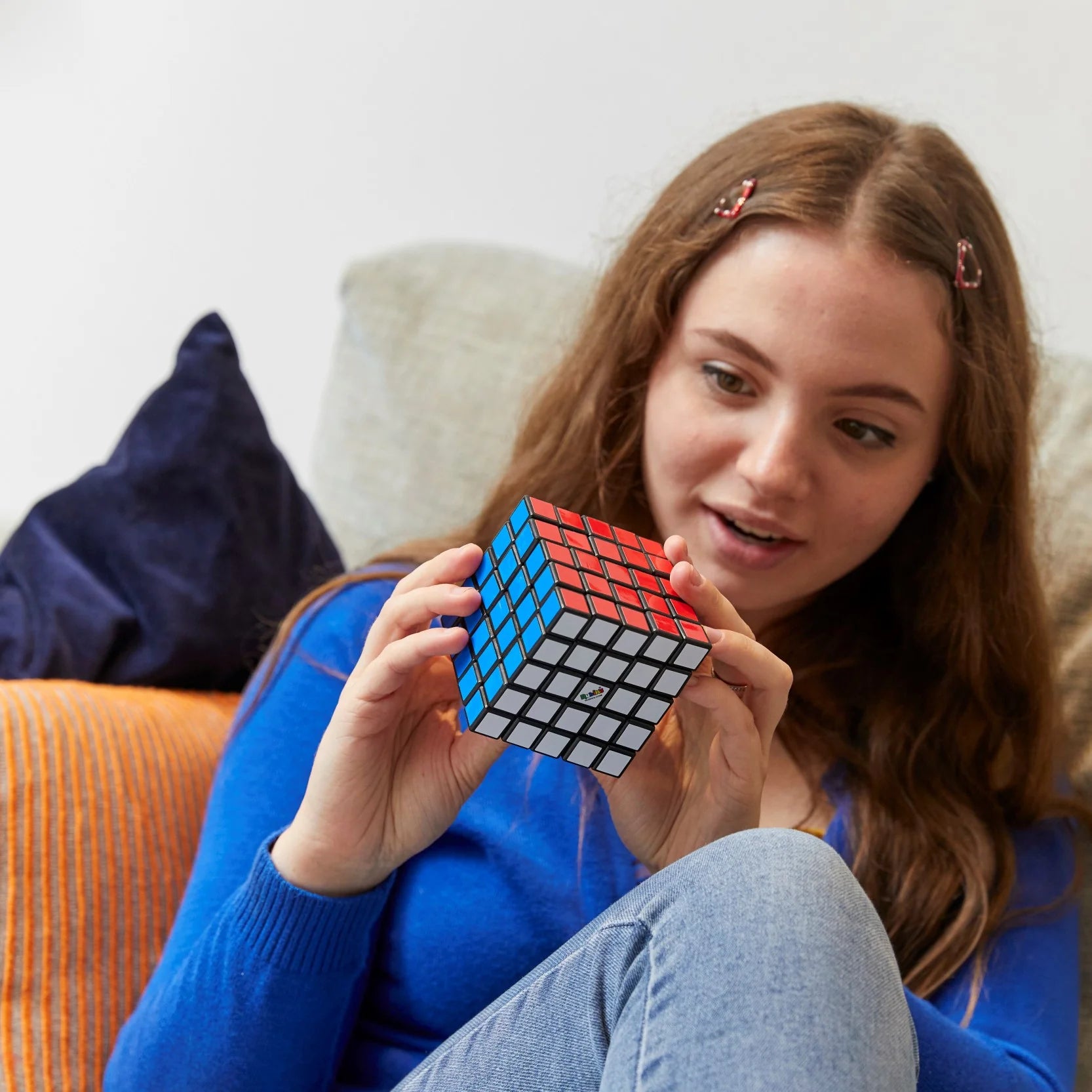 Girl Rubiks Cube 5x5
