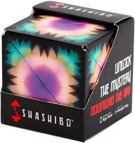 Original Shashibo magnetic cube purple dot