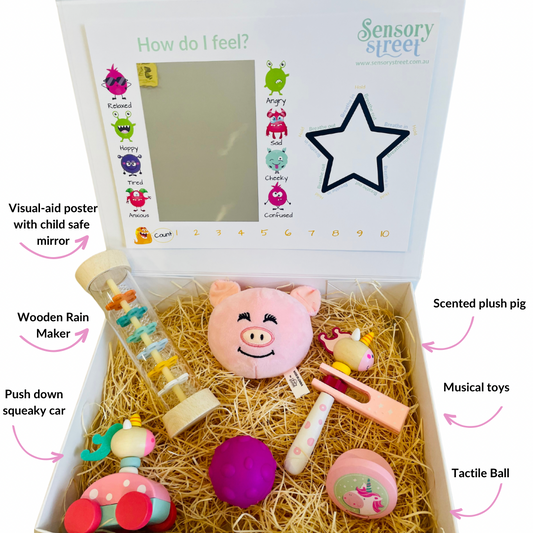 Tiny Tots Sensory Gift Box - Unicorn theme
