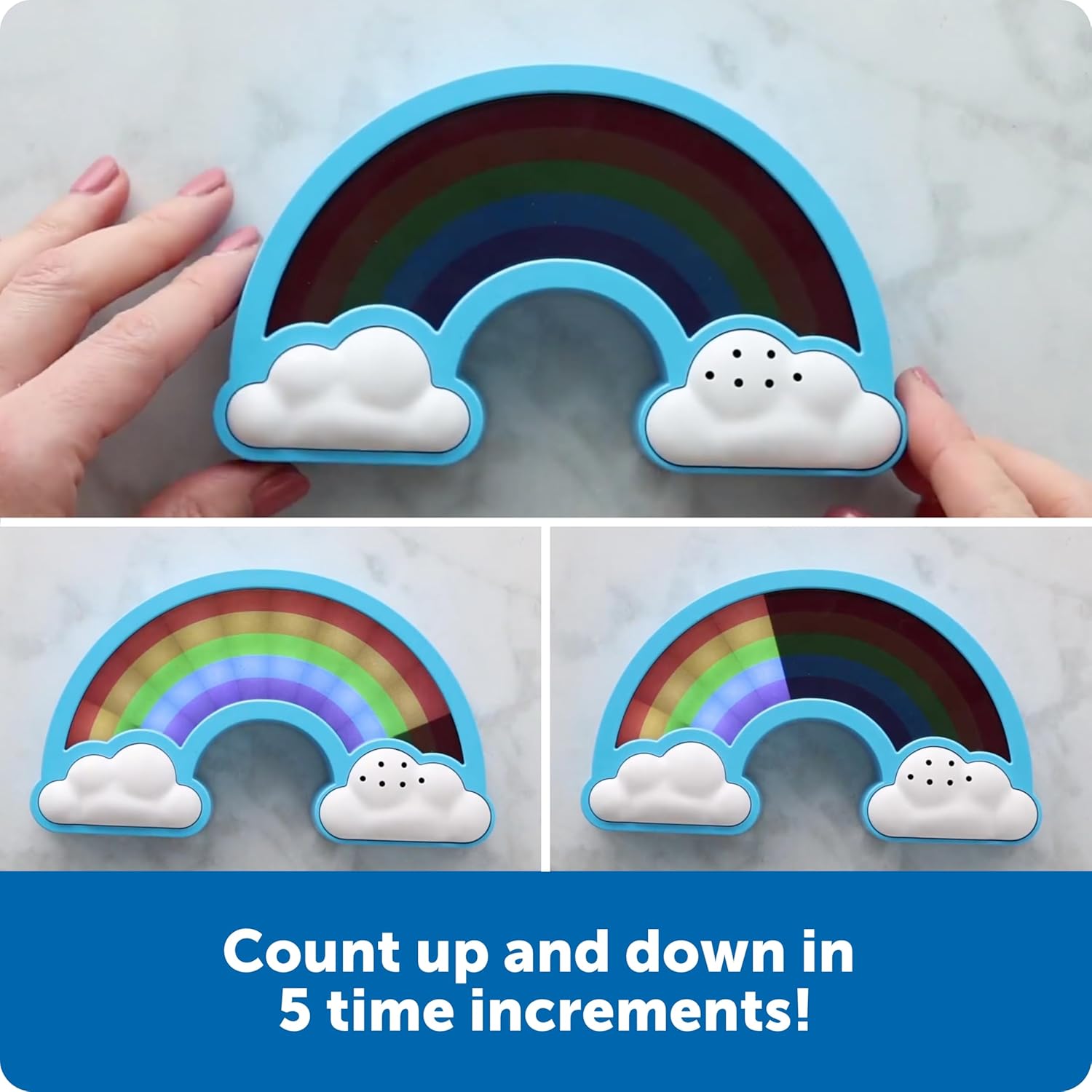 Visual Audio Timer Rainbow Visual & Auditory Timer | Count up or Down – Sensory Street