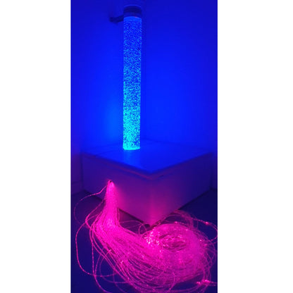 Bubble Tube Sensory Column Water Feature with LED lights