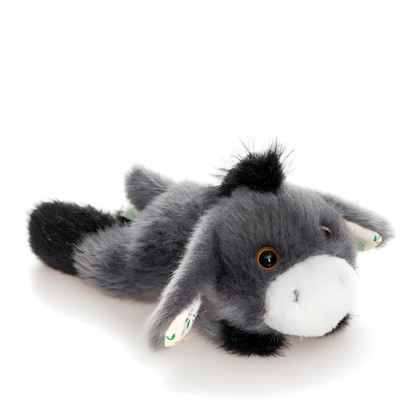 Blossom Buddies Keyring Plush Animal Donkey