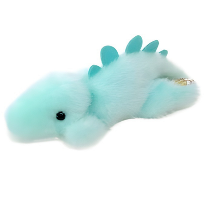Blossom Buddies Keyring Plush Animal Stegosaurus