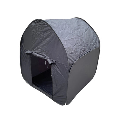 black pop up tent 