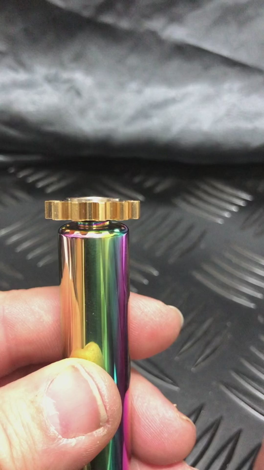 Kaiko Fidget Cog Rod Customisable Spinner Oil Slick video