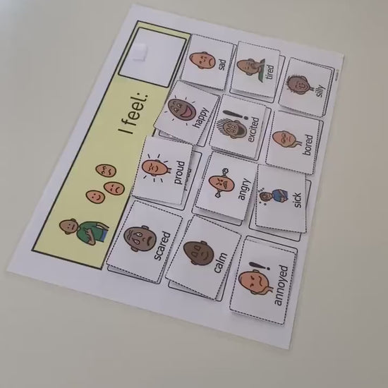 Included Education Feelings Chart video