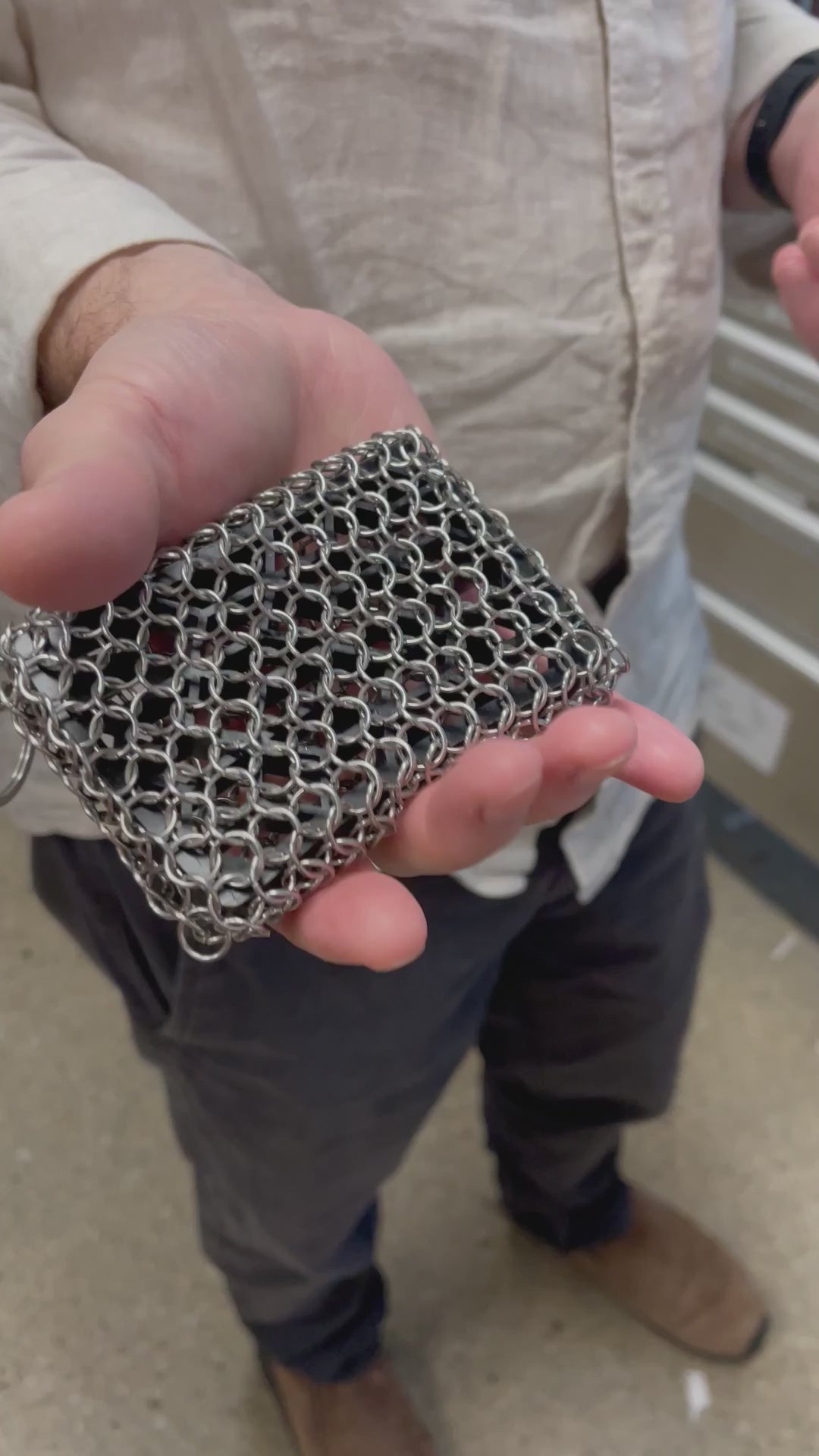 Kaiko Chain Maille Picking Squishy Pad Video