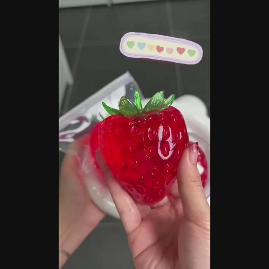 Coconut Oil Strawberry Squishy video