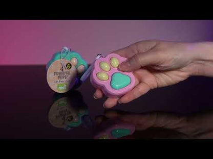 Fidget Fingers Keychain Cat Paw Click video
