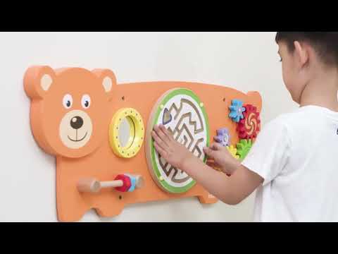 VIGA interactive wall activity bear Video
