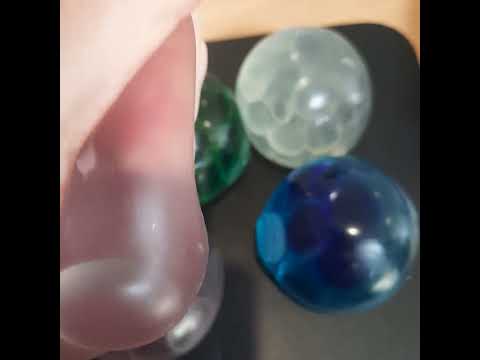 ASMR Smooth Pebbles Squish ball video