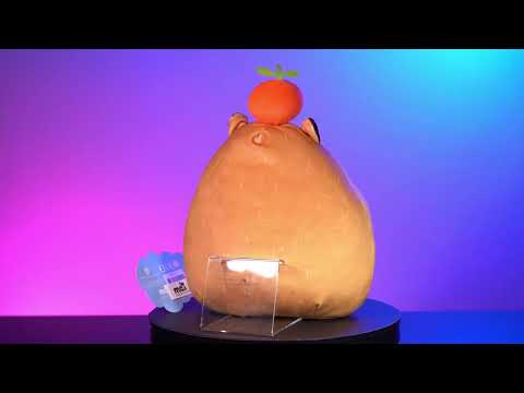Smoosho Pal Capybara Plush video