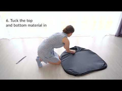 black pop up tent instruction video
