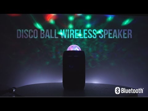 Disco Ball Wireless Speaker video