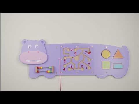 VIGA Interactive wall panel Hippo Activity video