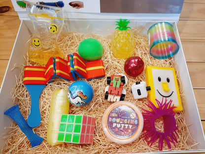 Silkys gift box of fidget and sensory toys3