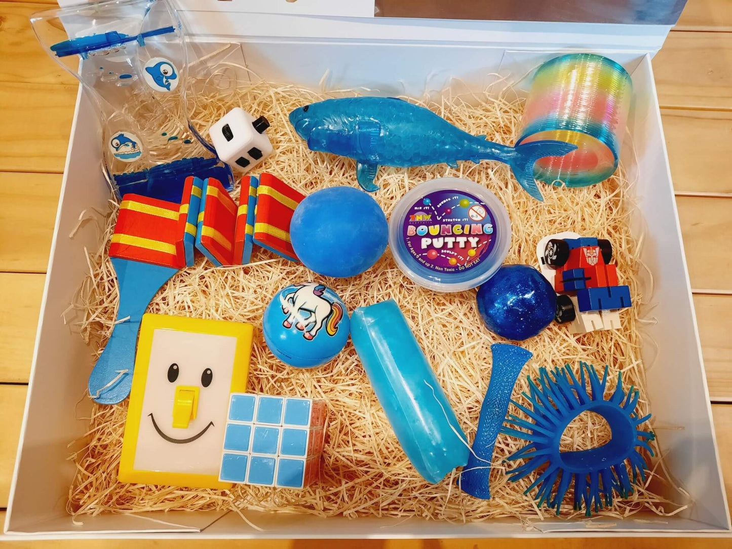 Silkys gift box of fidget and sensory toys