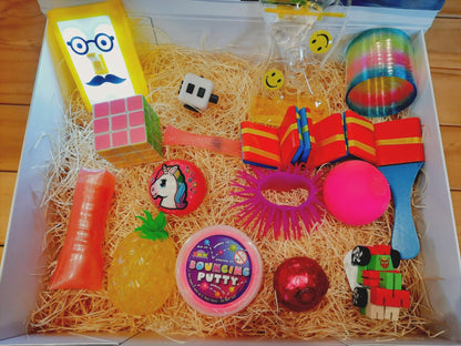 Silkys gift box of fidget and sensory toys2