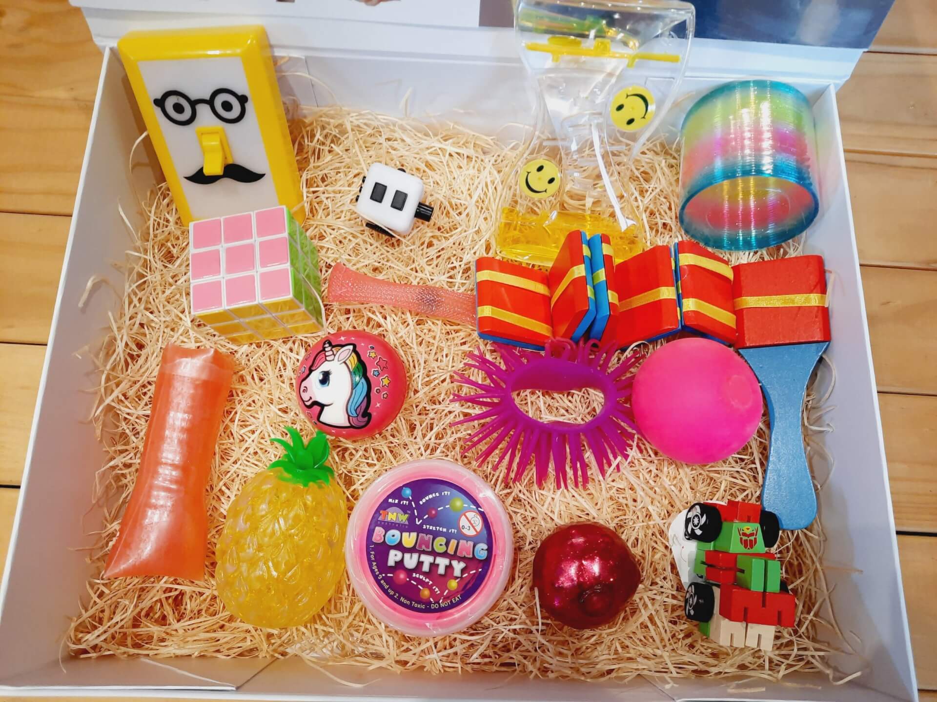 Ultimate 15 Sensory and Fidget Box Choose Your Colour Theme