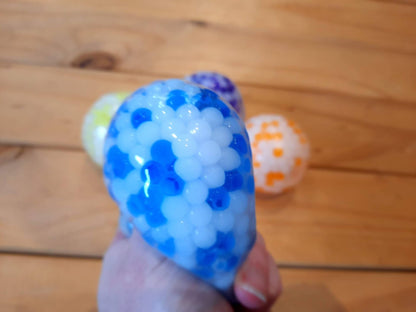 Two tone water orbs balls blue
