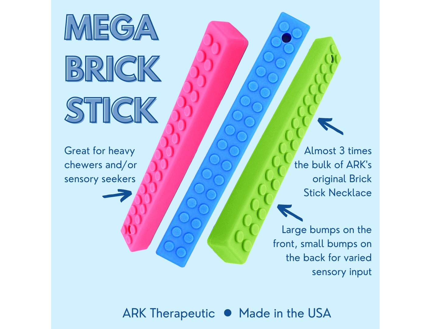 ARK Mega Brick Stick Chew Info