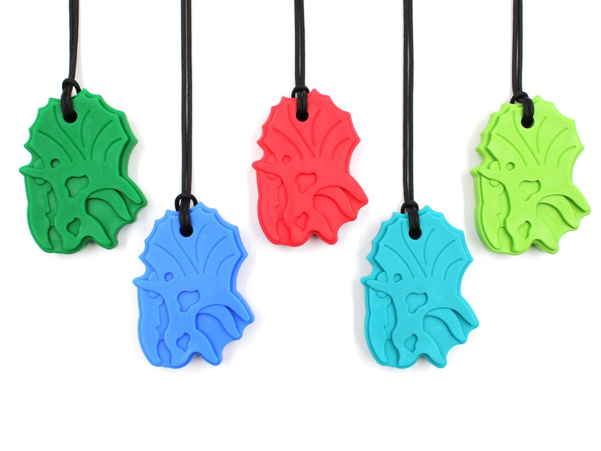 ARK Triceratops Chew Necklace group