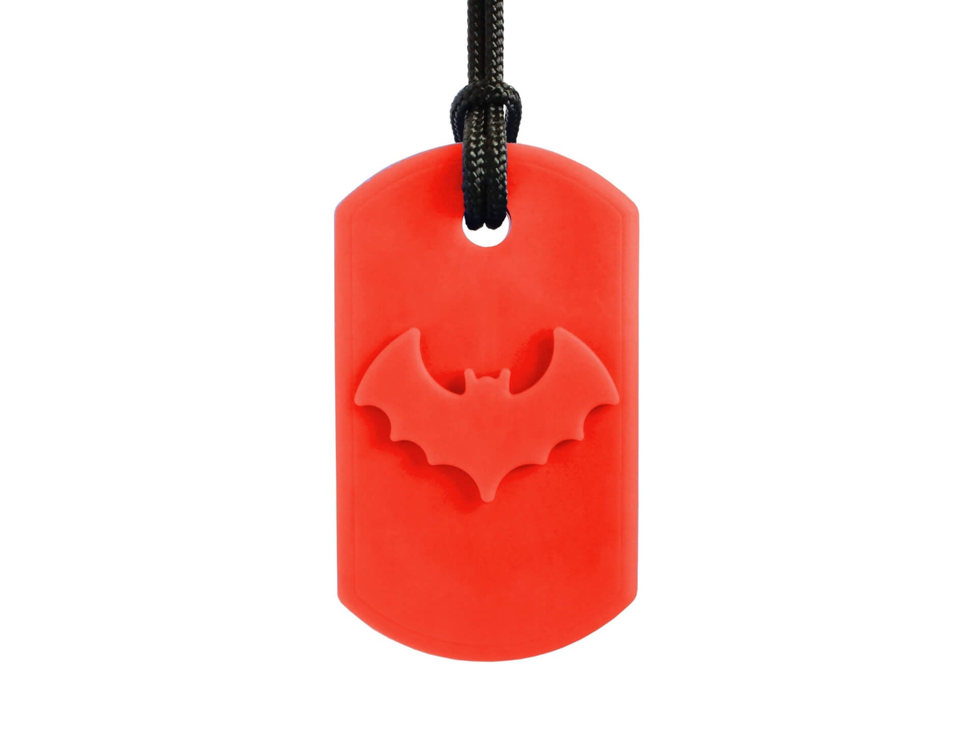 Ark Bat Bite Chew necklace red