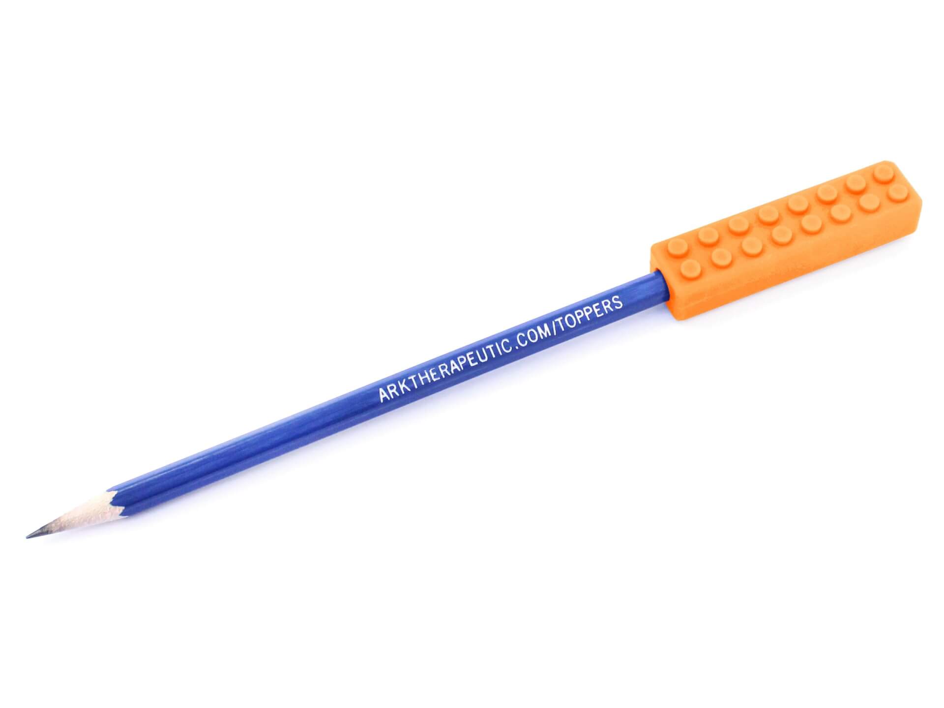 Ark Brickstick Pencil Topper orange