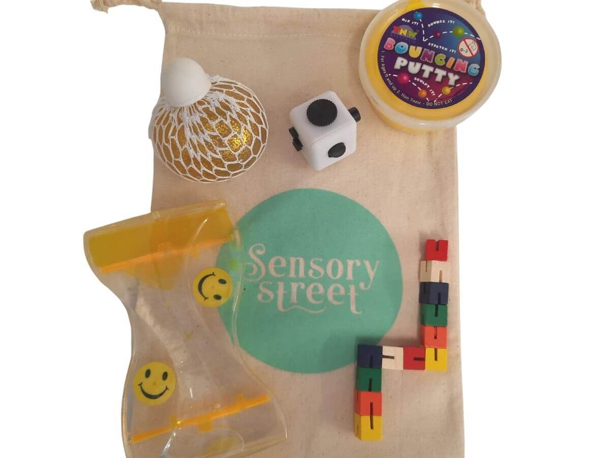 Calming Sensory Bag Yellow