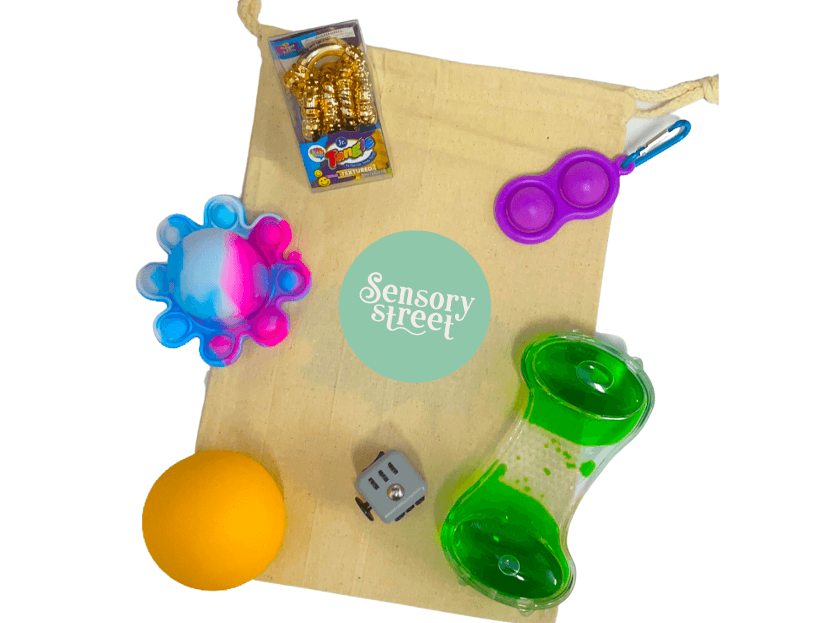 Teacher's Essentials Fidget & Sensory Bag | End Of Year Gift – Sensory ...