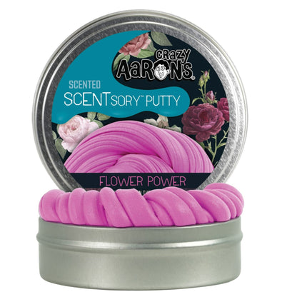 Crazy Aarons Putty SCENTsory Flower Power Tin