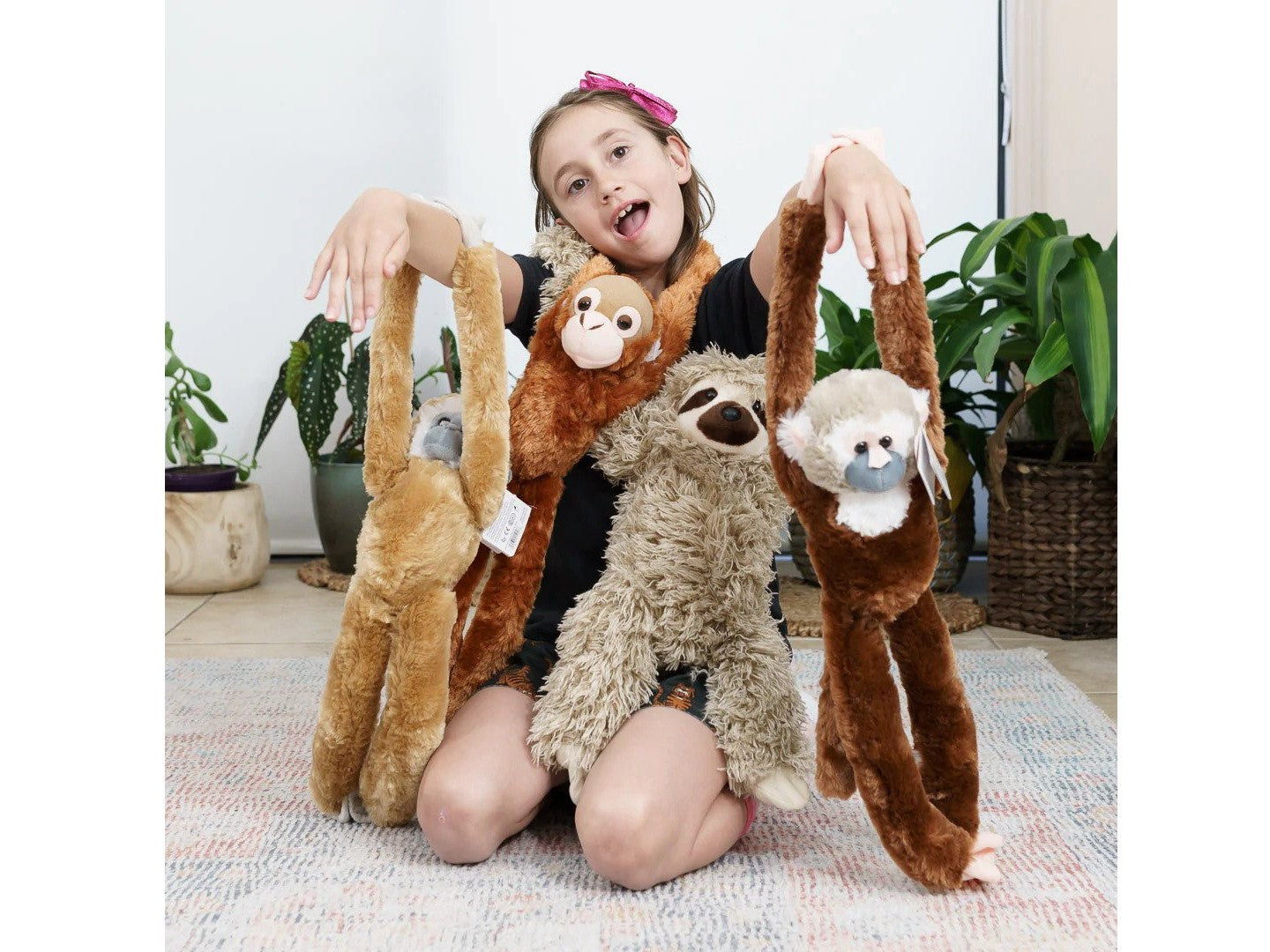 Girl with Hanging Monkeys