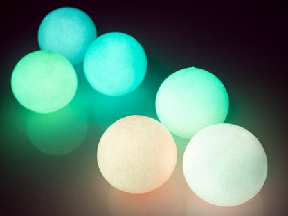 Glow Splat Balls Group glowing