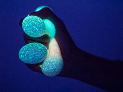 Glow Splat Balls group glowing squish