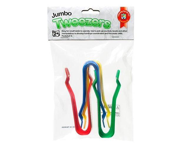 Jumbo Tweezers Bag of 4
