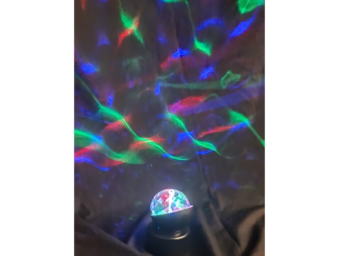 Kaleidoscope projector lamp colours