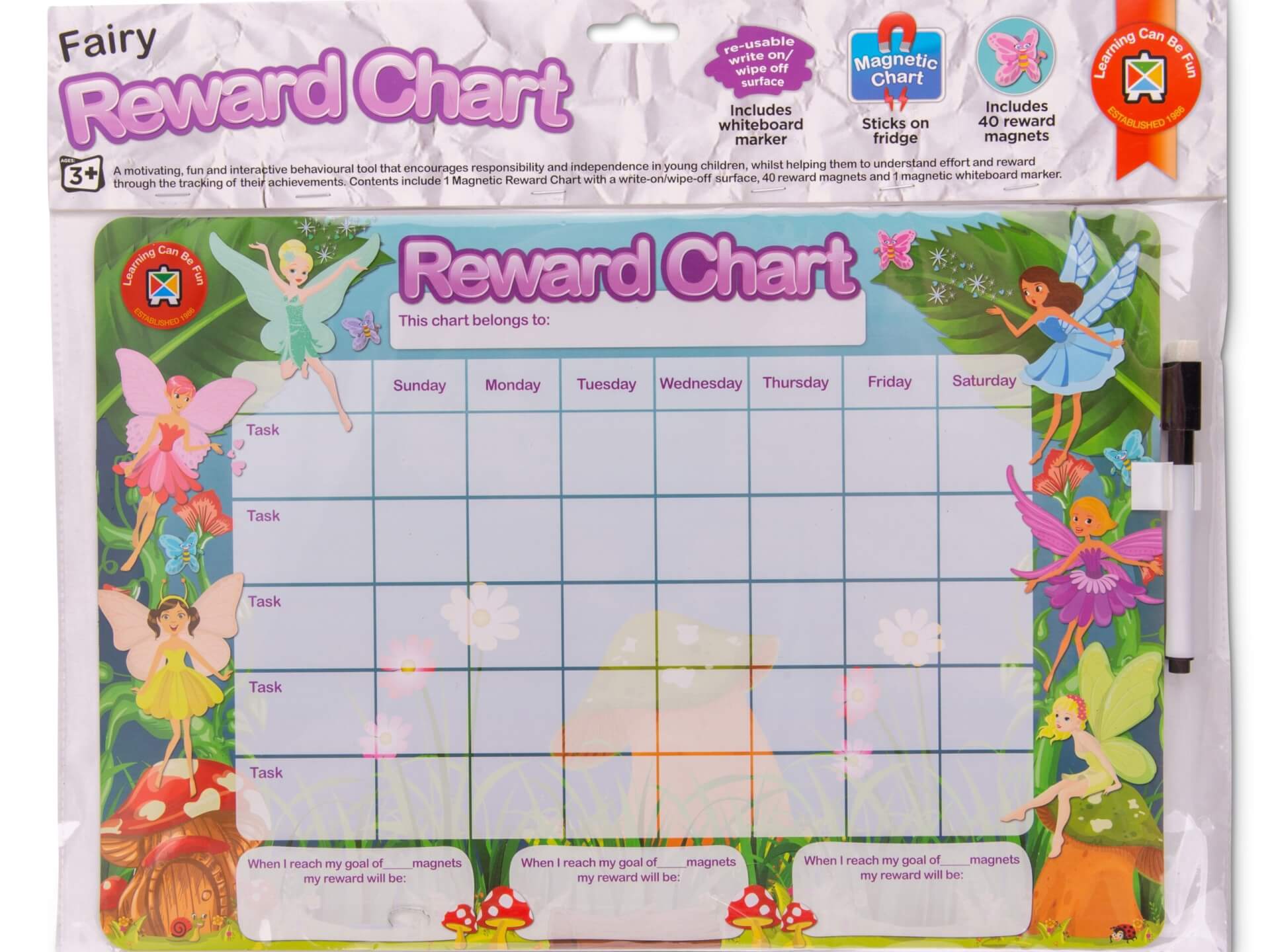 Fairies reward chart