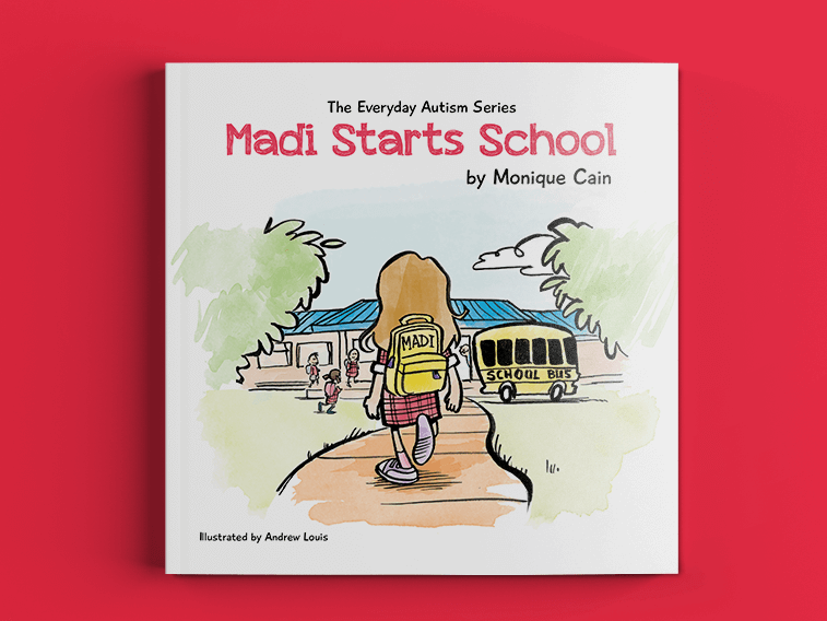 Madi starts school