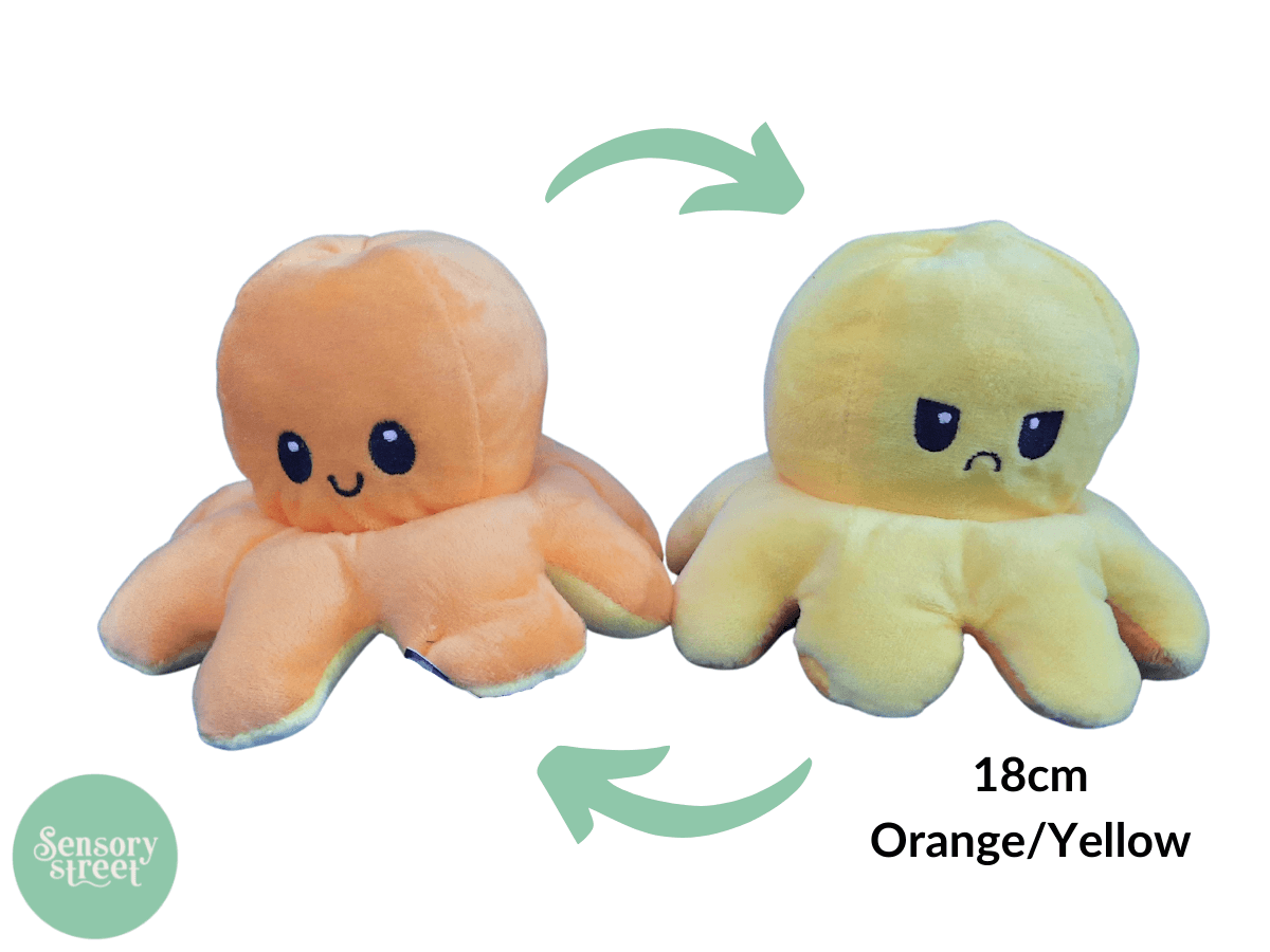 Mood Octopus small orange yellow