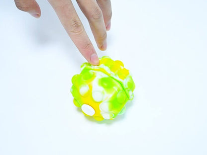 Pop Ball Spinner Light Up Pushing bubble