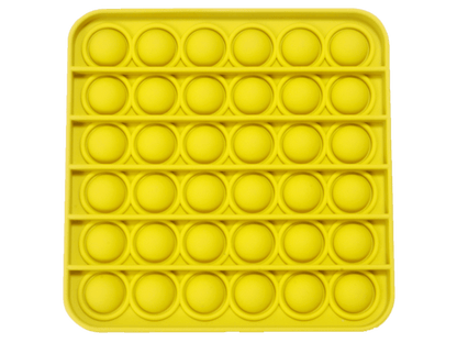 Push and pop square yellow